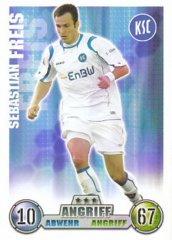 Sebastian Freis Karlsruher SC 2008/09 Topps MA Bundesliga #196